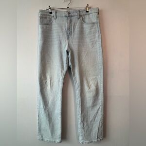 Madewell Women's Straight Jeans in Soft Blue
